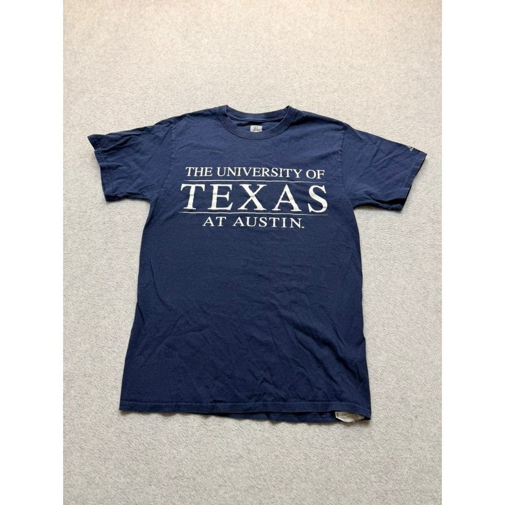 Russell Athletic University of Texas at Austin T-Shirt Navy Blue Small UT Austin
